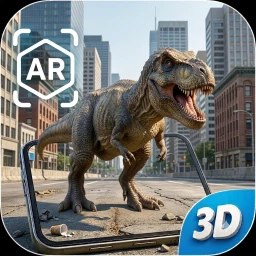 أيقونة Dinosaur Ar